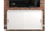Skříňka Switch 134 cm, bílá