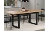 Jídelní stůl s rozkládací funkcí Universal 160x90 cm, dub evoke