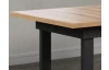 Jídelní stůl s rozkládací funkcí Universal 160x90 cm, dub evoke