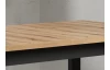 Jídelní stůl s rozkládací funkcí Universal 160x90 cm, dub evoke