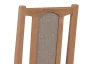 Jídelní židle Kolga, světlý ořech/béžová tkanina