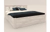 Postel s úložným prostorem Tema Box 180x200 cm, bělený buk