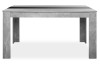 Jídelní stůl Niklas 138x80 cm, šedý beton