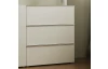 Zásuvková komoda Oreso 76 cm, bílá