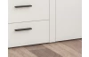 Komoda se zásuvkami Rumba, bílá, s osvětlením