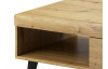 Konferenční stolek se zásuvkami Nordi, dub artisan