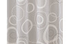 Voálová záclona James 135x245 cm, vzor kolečka