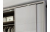 Paspartový rám s osvětlením k šatní skříni Syncrono, 323 cm, bílý