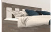Postel s úložným prostorem Tema Box 180x200 cm, šedý buk