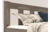 Postel s úložným prostorem Tema Box 180x200 cm, šedý buk
