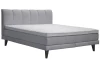 Postel Spring 180x200 cm, světle šedá látka
