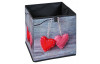 Úložný box Heart 1, motiv zavěšené srdce