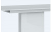 Rozkládací jídelní stůl Colmar 140x90 cm, bílý lesk