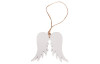 Vánoční ozdoby (8 ks) Andělská křídla, bílá