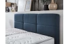 Postel Domango 140x200 cm, denimově modrá látka