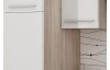 Kuchyňský blok Julia, dub sonoma/bílý lesk