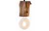 Závěsné stropní osvětlení Tronco, dřevo