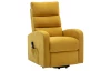 Elektrické polohovací křeslo Felix, žlutá látka