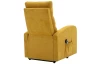 Elektrické polohovací křeslo Felix, žlutá látka