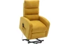 Elektrické polohovací křeslo Felix, žlutá látka