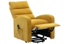 Elektrické polohovací křeslo Felix, žlutá látka