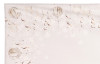 Ubrus Vánoční koule 130x160 cm, šedý