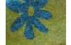 Koberec Diamond Kids 120x170 cm, motiv motýlů, zelený