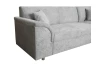 Rohová sedací souprava Bernett, holubí šedá látka, pravý roh