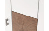 Koupelnová závěsná skříňka Spalt, divoký dub wotan/bílá
