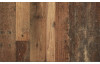 Police na zeď Shelvy 60 cm, vintage optika dřeva