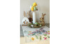 Velikonoční dekorace Zajíček s hnědým kožíškem