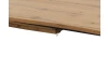 Zaoblený rozkládací jídelní stůl Mikkel 180x100 cm, divoký dub
