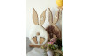 Velikonoční dekorace Zajíček s bílým kožíškem