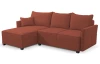 Rohová sedací souprava Livorno, červená látka