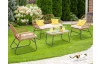 Set zahradního nábytku Kilsund (4-dílný)