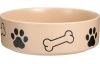 Miska pro mazlíčky 850 ml, motiv tlapka a kost
