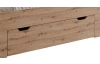 Postel Astral 140x200 cm, dub artisan