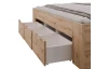 Postel Astral 140x200 cm, dub artisan