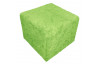 Taburet Rocky, limetkově zelená látka