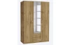 Šatní skříň Case, 136 cm, dub wotan