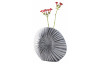 Plochá dekorační váza 35 cm, pruhy, polyresinová