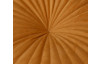 Kulatý dekorační polštář Atmos 40 cm, světle oranžový