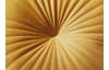 Kulatý dekorační polštář Atmos 40 cm, světle oranžový