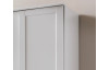 Šatní skříň Nadja, 135 cm, bílá