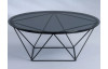 Kulatý konferenční stolek Nairo 90 cm