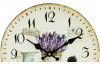 Nástěnné hodiny Levandulové zátiší 30 cm, vintage, MDF