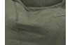 Sedací pytel Norvik, olivově zelená strukturovaná tkanina