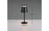 Nabíjecí LED stolní lampa Diaz, černá