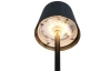 Nabíjecí LED stolní lampa Diaz, černá
