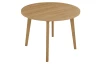 Kulatý jídelní stůl Norveg 100 cm, dub grandson
